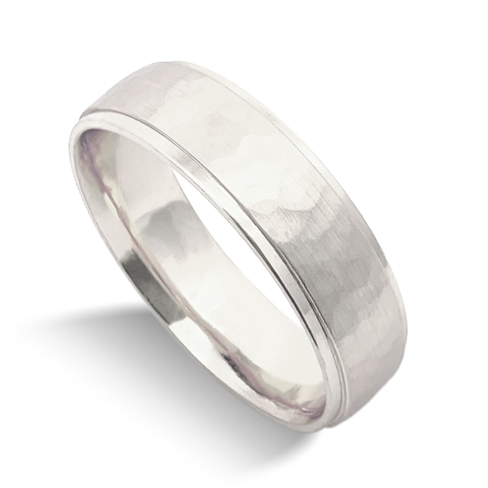 Modern Electrum - Stepped, Hammered