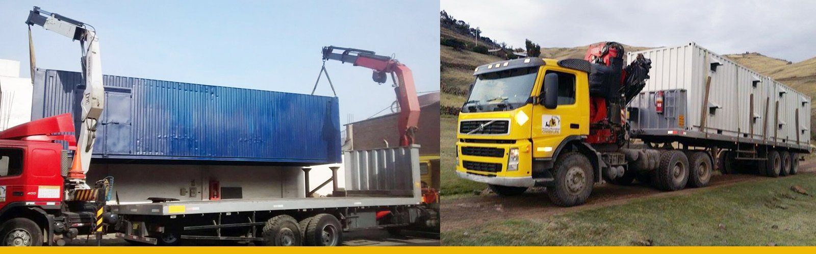Servicios de traslado de mercancías