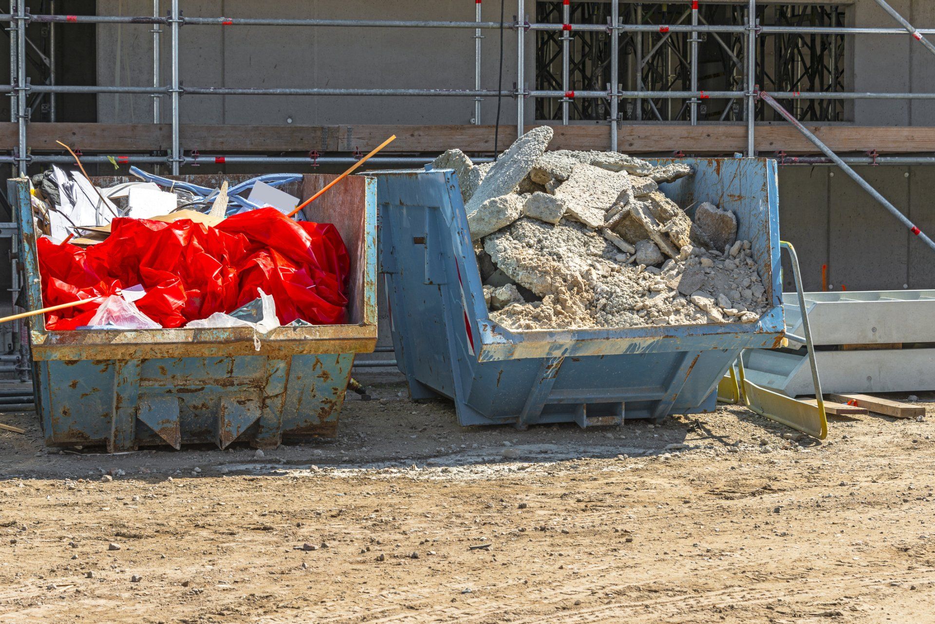 Construction Metal Bins— Ephrata, PA — Ephrata Recycling
