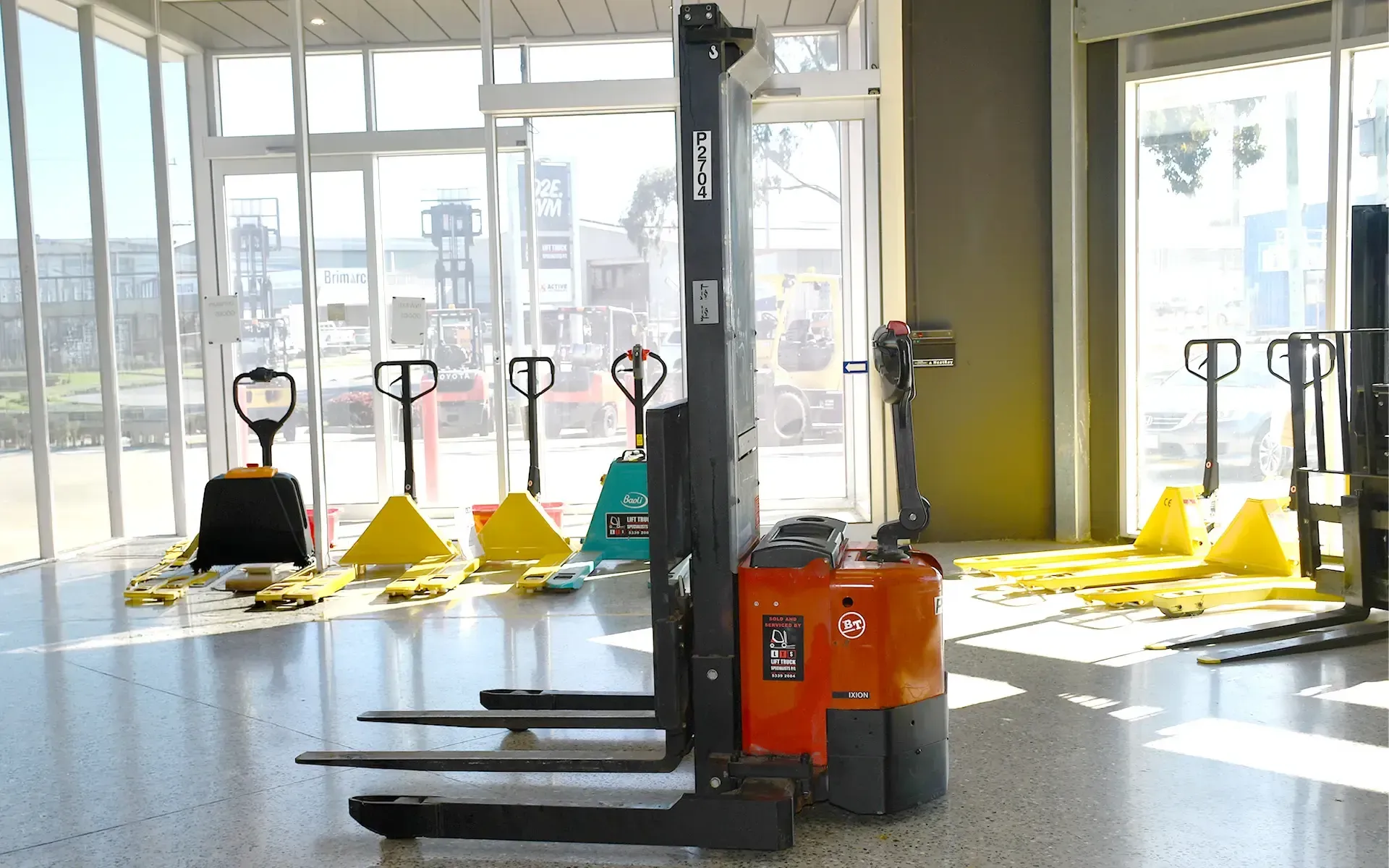 Toyota Walkie Stacker