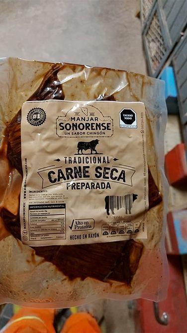 Carne seca preparada 80 gr