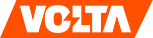 Bouton avec le logo de Volta Électrique