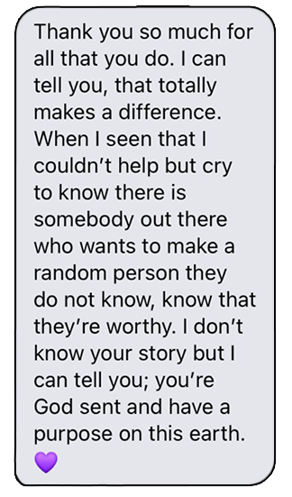 Thank you note