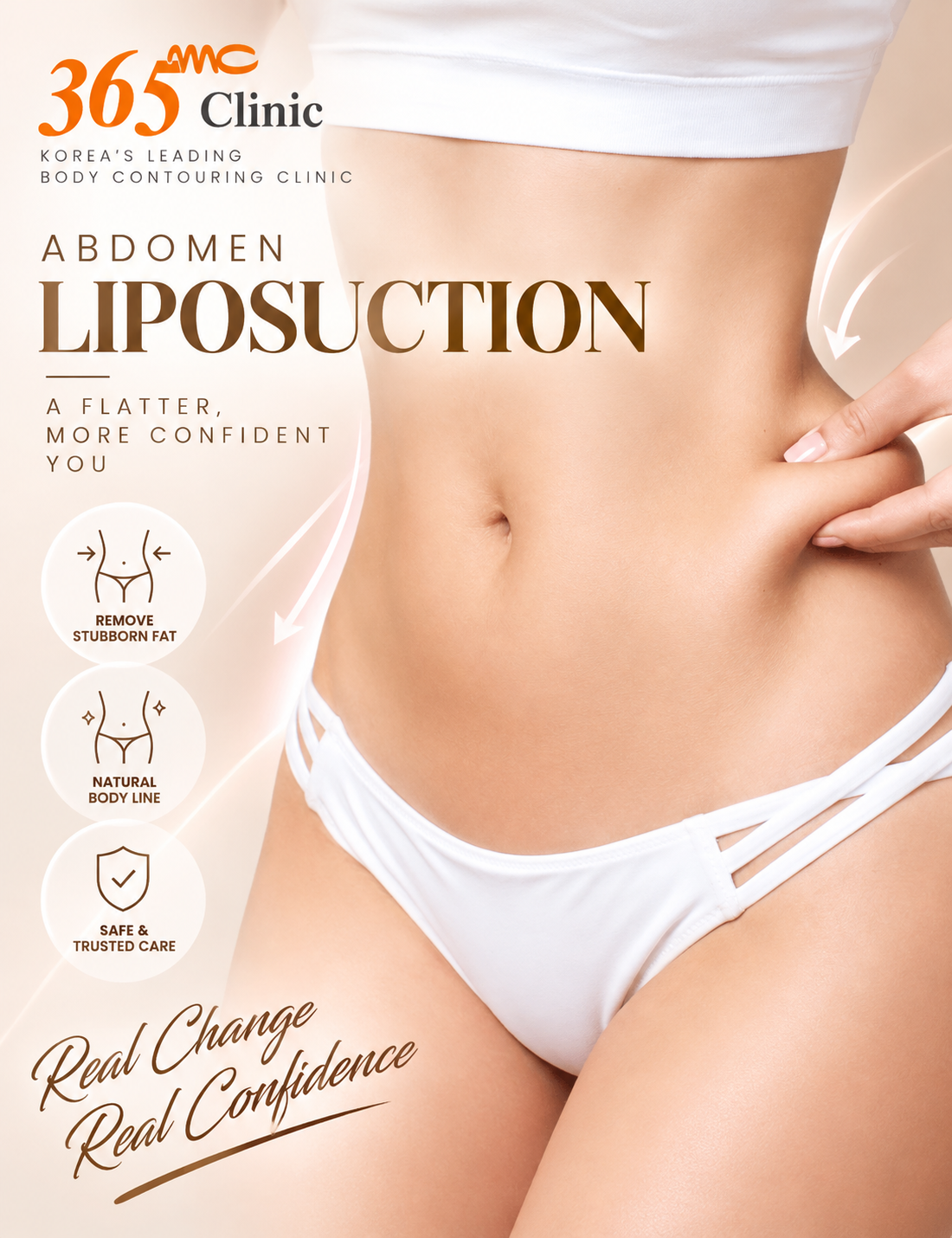 Abdomen liposuction at 365mc Seoul