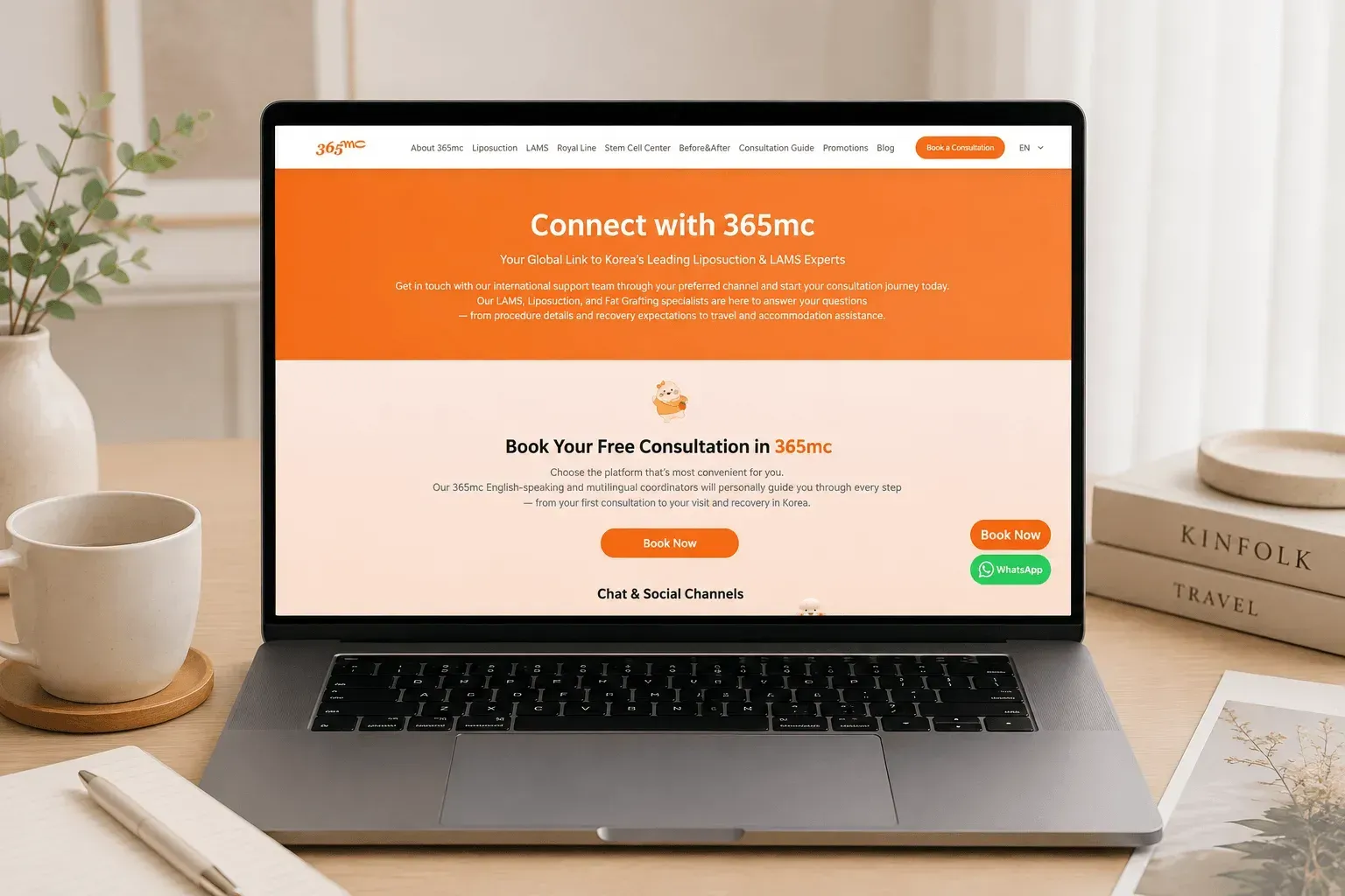 Online consultation with the 365mc team