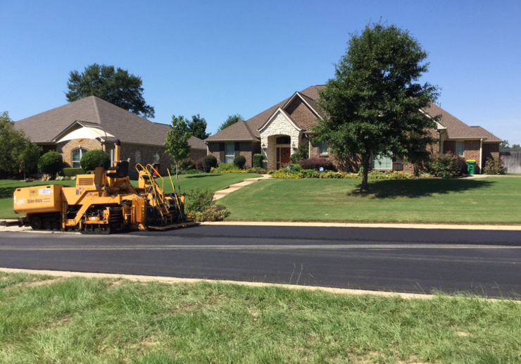  Asphalt Machines at Gibson Asphalt Const Inc in Texarkana, TX 