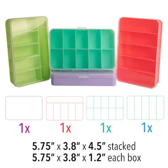 A picture of a stacked box with 5.75 