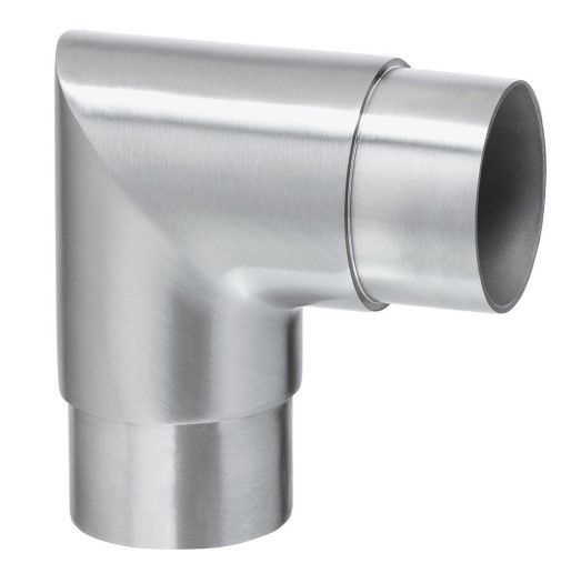 Square Elbow 90 Deg Corner 42.4mm Fix 316