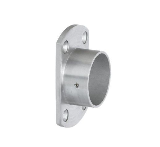 Wall Flange Square Edge External Fit For 42.4mm Tube 316