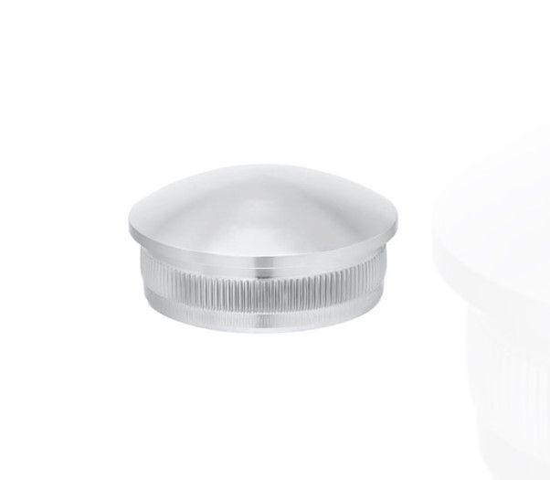 End Cap Raised Top Hammer Fit 42.4mm Fix 316