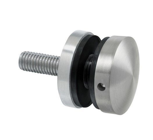 Glass Adaptor 50mm - Flat Back Grade 316 For 8 - 19mm glass 50mm Diameter