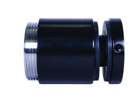 Black Adj.Stand Off Bracket - 50mm O/D x 40mm For Glass from 8 - 25.52mm 316 S/S