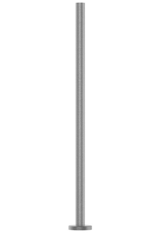 42.4mm Plain Base Plated Post 978mm Long - No Holes - Grade 316