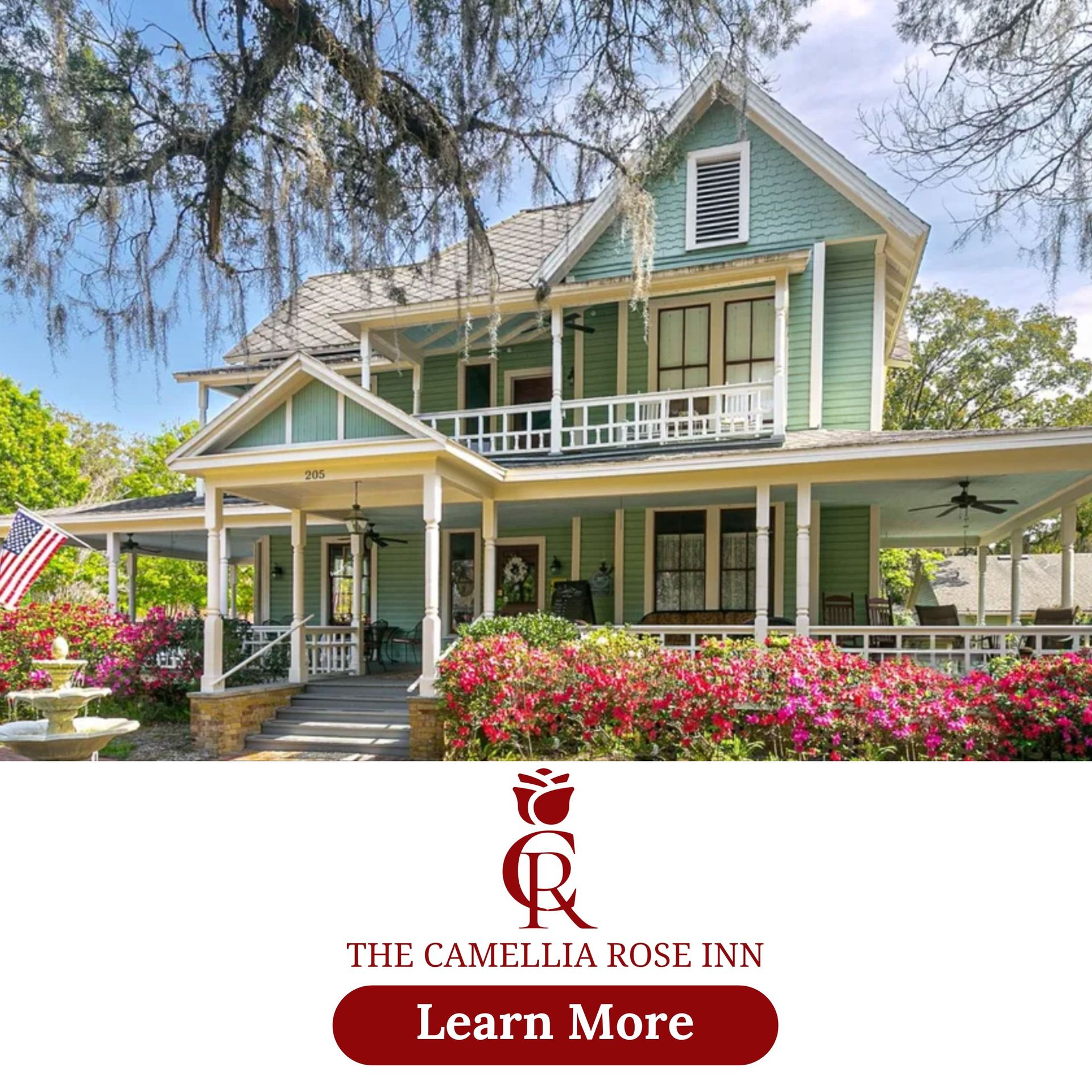 Camellia Rose Inn Front Entrance