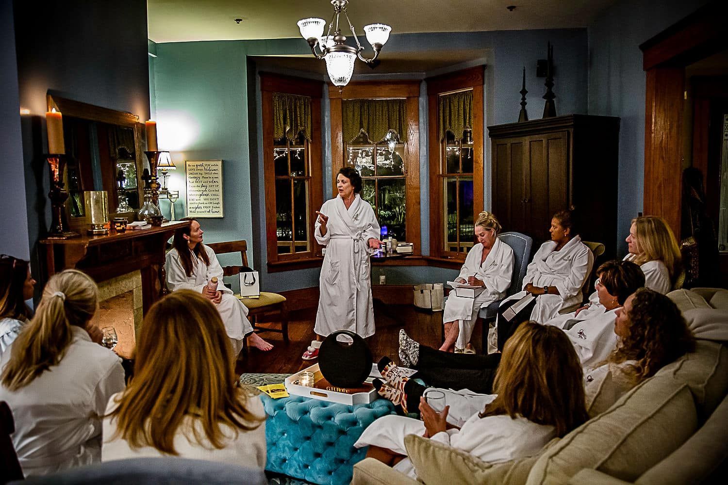 Power of the Pause Retreat with Marcella Scherer at The Laurel Oak Inn and The Camellia Rose Inn. 