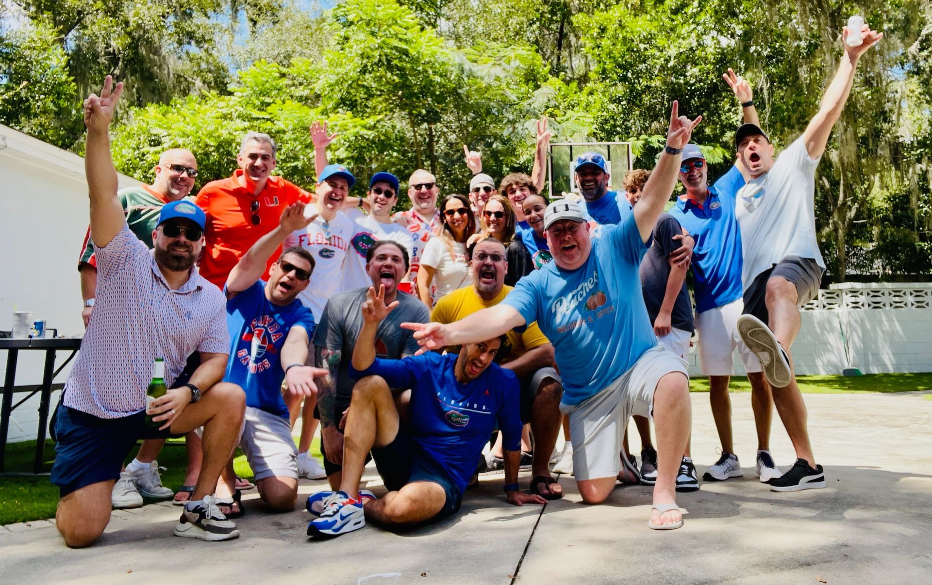 Group of adults at a StayGainesville home