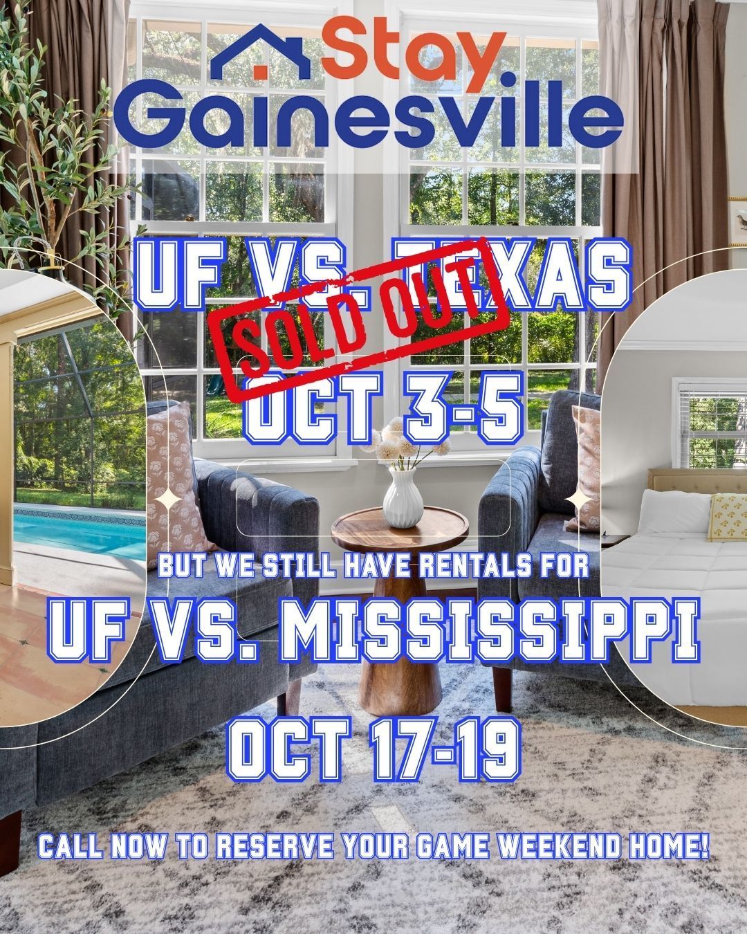 StayGainesville for UF Vs. Mississippi game