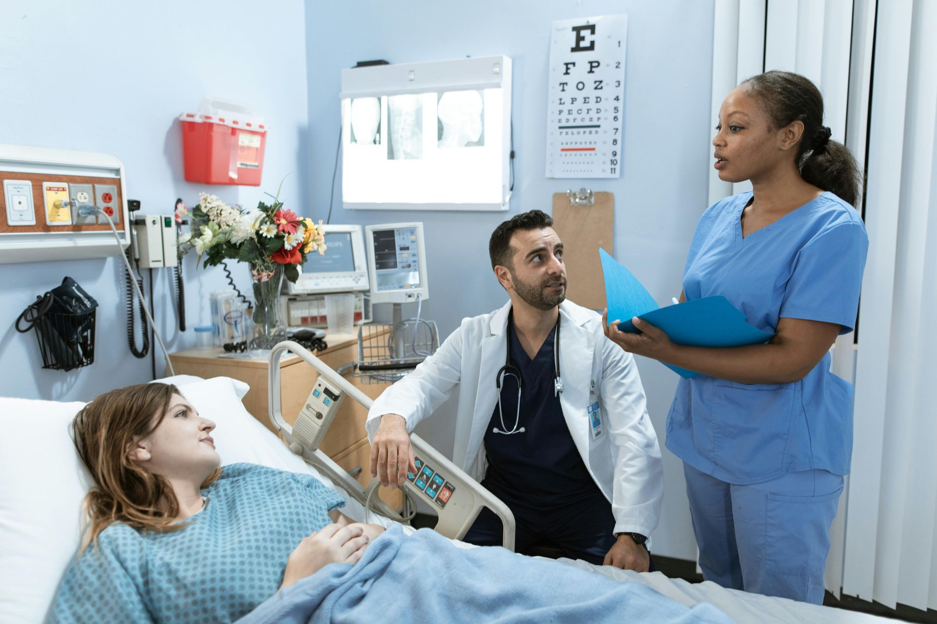 Hospital patient at Shands Hospital