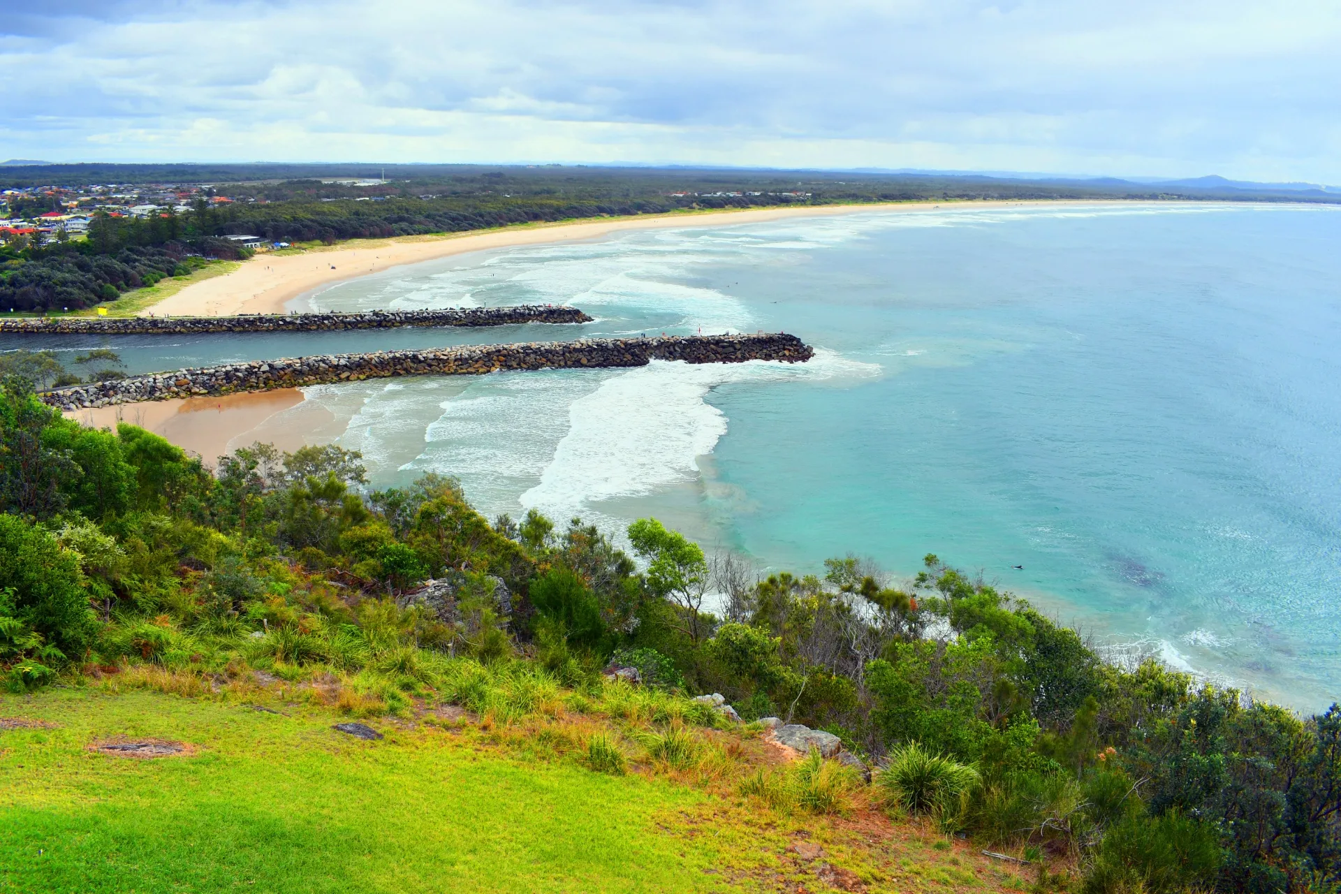 A Coastal View From a High Vantage Point — TJ Concreting in Woodburn, NSW