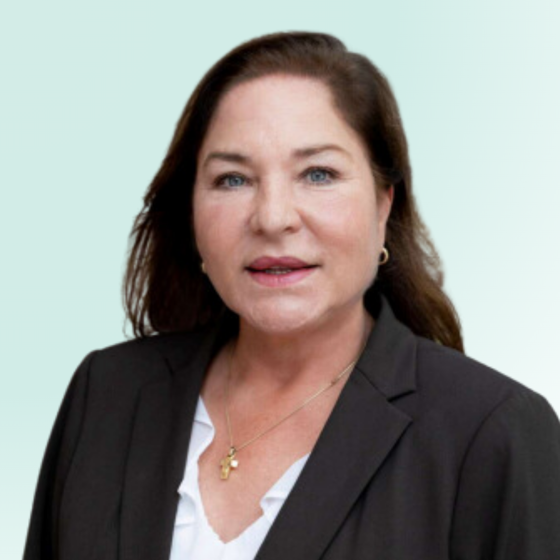 ChamberSouth A woman wearing a black jacket and a white shirt