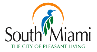 A logo for south miami the city of pleasant living