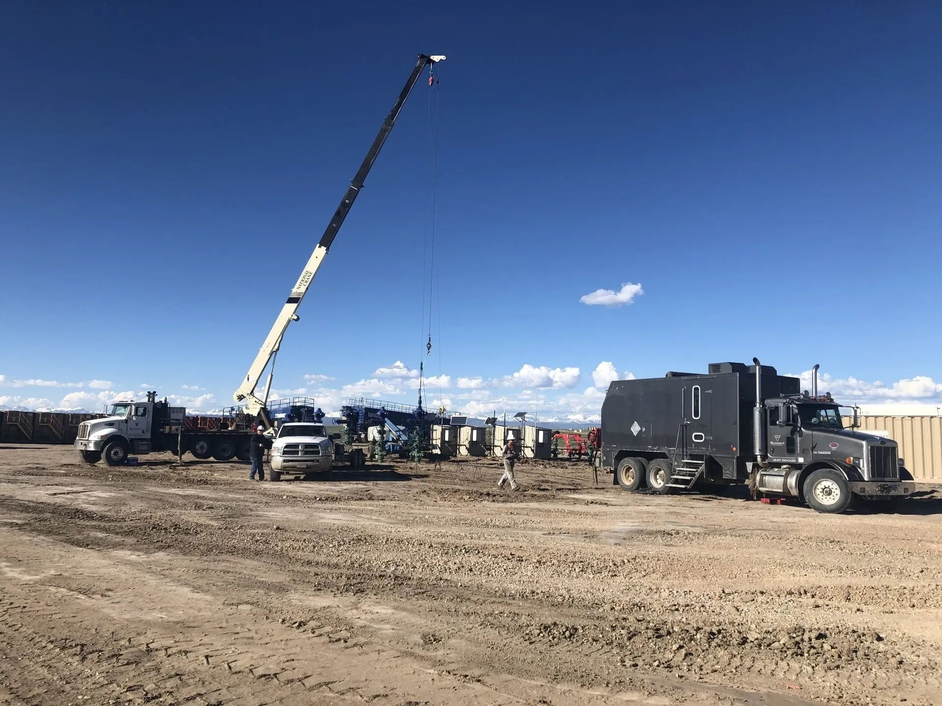 Big Trucks — Greeley, CO — Summit Oil Field Services, Inc