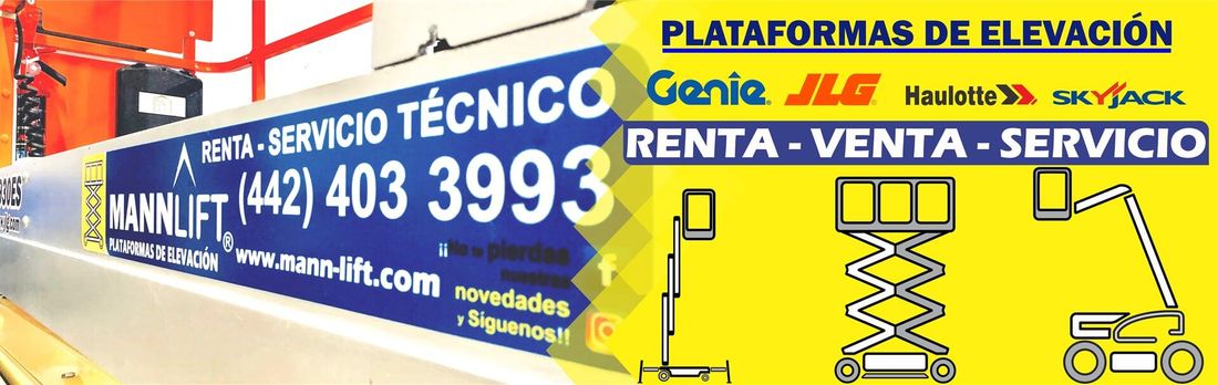 MANN LIFT PLATAFORMAS - EQUIPO NUEVO Y USADO