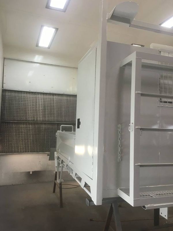 Side View Of The UTE Trays — ASSB Armidale Sand And Soda Blasting In Guyra, NSW