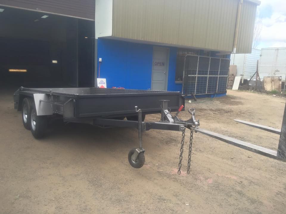 Grey Trailer Colour — ASSB Armidale Sand And Soda Blasting In Glen Innes, NSW