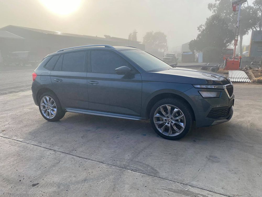 Finished Powder Coating The SUV Wheel — ASSB Armidale Sand And Soda Blasting In  Armidale, NSW