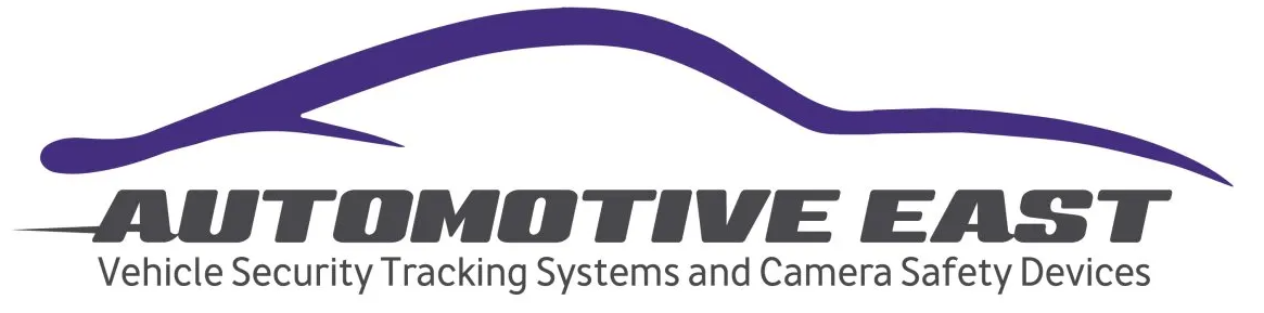 The logo for automotive east vehicle security tracking systems and camera safety devices