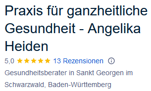 Google Bewertung Angelika Heiden