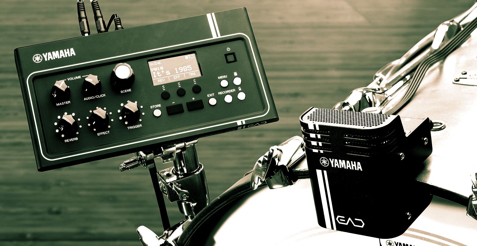 【美品】Yamaha EAD10 レコーディング Yamaha EAD10 Electronic Acoustic Drum Microphone System | Sweetwater