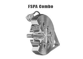 A black and white photo of a fspa combo A black and white photo of a fspa combo