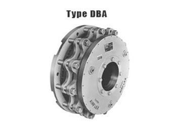 A type dba brake is shown on a white background. A type dba brake is shown on a white background.