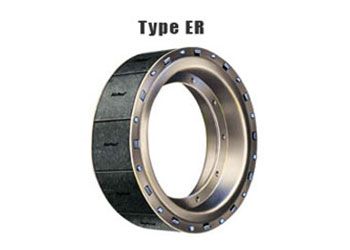 A type er bearing is shown on a white background A type er bearing is shown on a white background