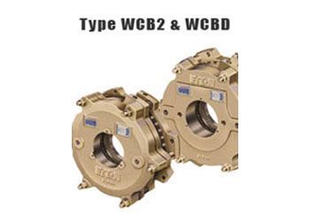A picture of a type wcb2 and wcbd clutch on a white background. A picture of a type wcb2 and wcbd clutch on a white background.