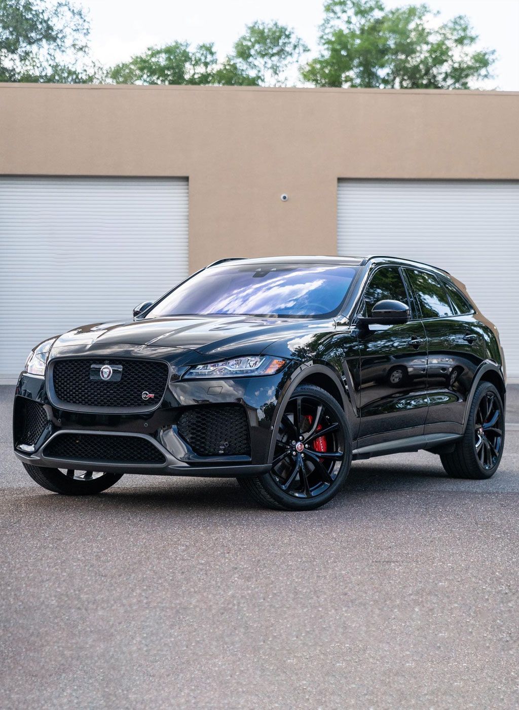 Ceramic coating on a black car