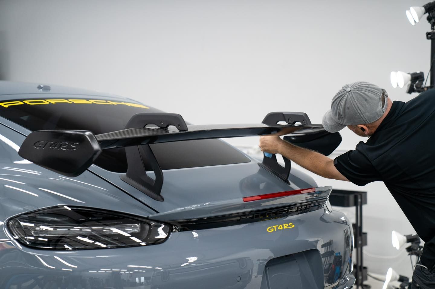 Ceramic coating application