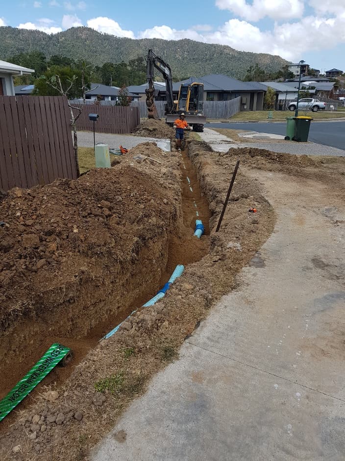 Residential Drainage Project — Whitsunday Drainage Contractors in Airlie Beach, QLD