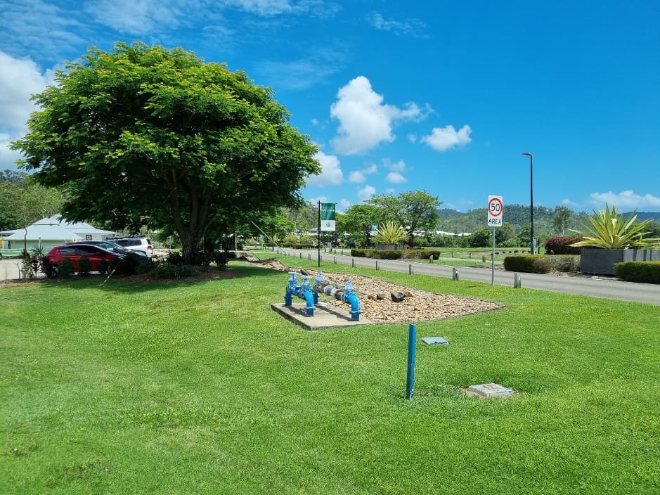 Water Pipelines at the Park — Whitsunday Drainage Contractors in Airlie Beach, QLD