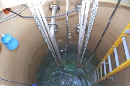 Looking Down Into a Water Tank — Whitsunday Drainage Contractors in Airlie Beach, QLD