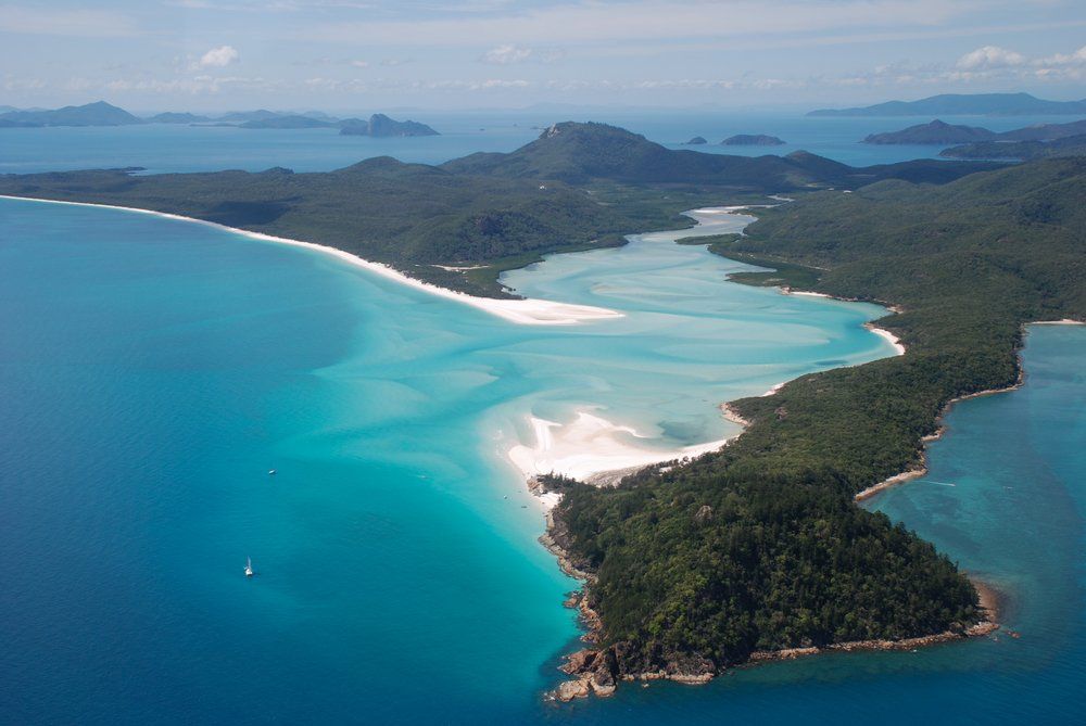 Whitehaven Beach and Hill Inlet, Whitsunday Islands, Australia  — Whitsunday Drainage Contractors in Airlie Beach, QLD