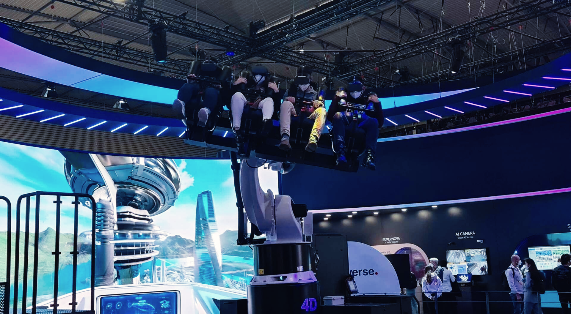 technologies for virtual events in the metaverse