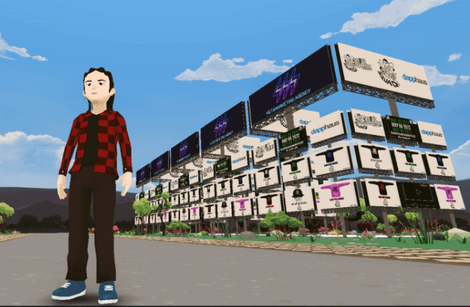metaverse billboard advertising
