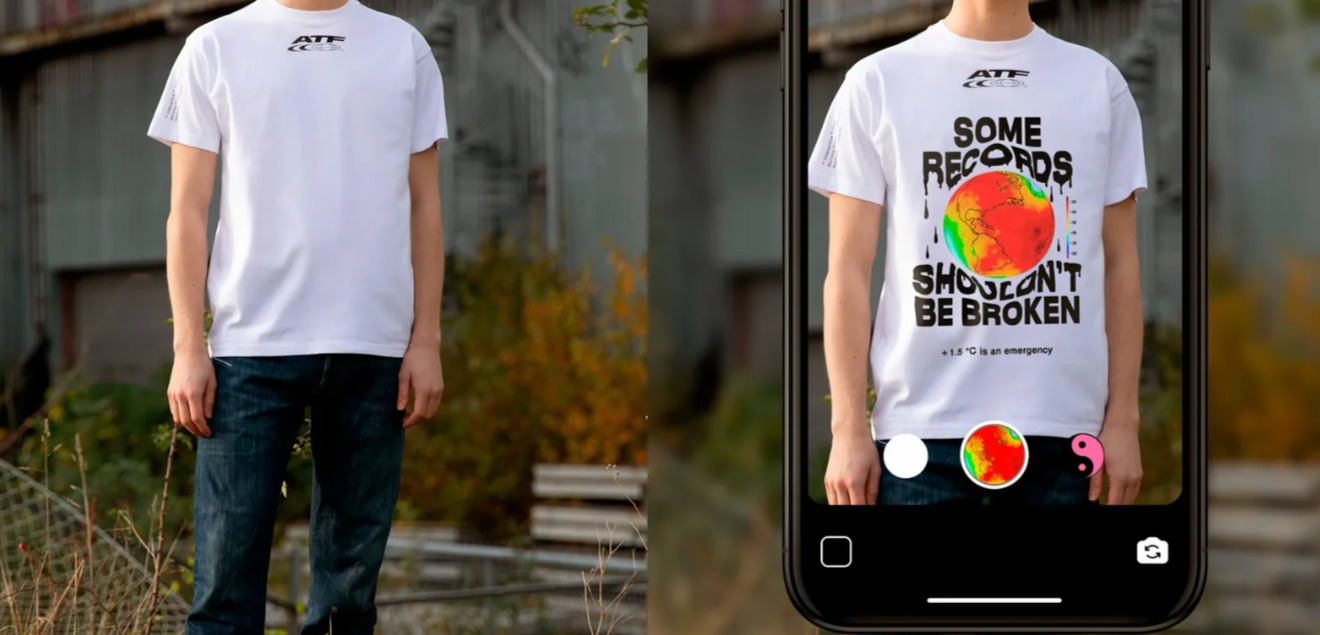 a phone filter using augmented reality fashion