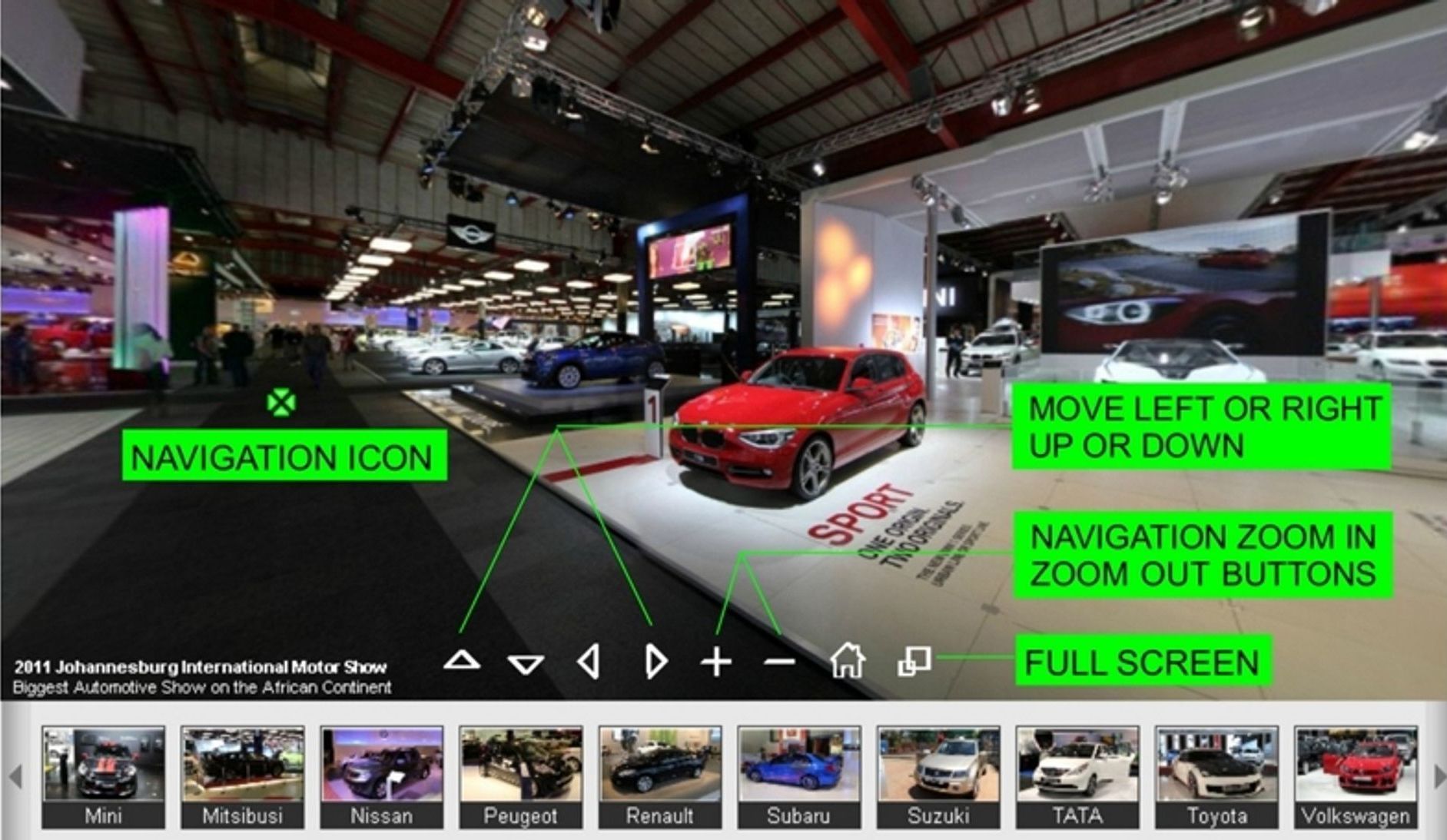 virtual product showroom