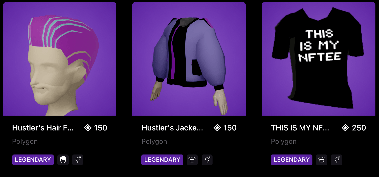 buying vr clothing from a virtual wearable marketplace