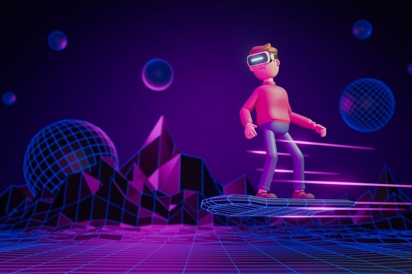avatar using a virtual wearable accessory in the metaverse