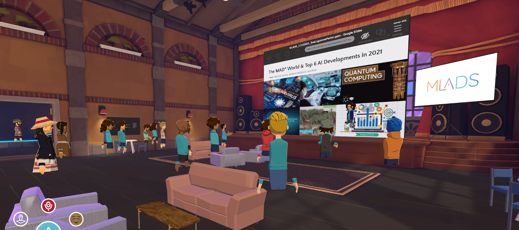 fundraiser event in the metaverse